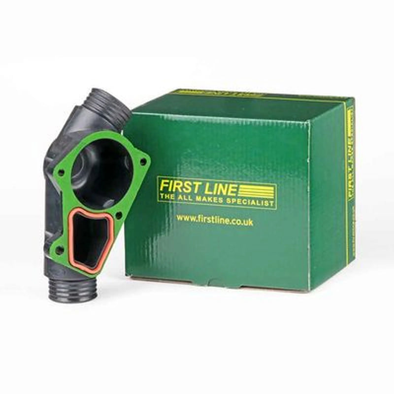 First Line Coolant Flange Housing Connector fits BMW 3 1990-1999