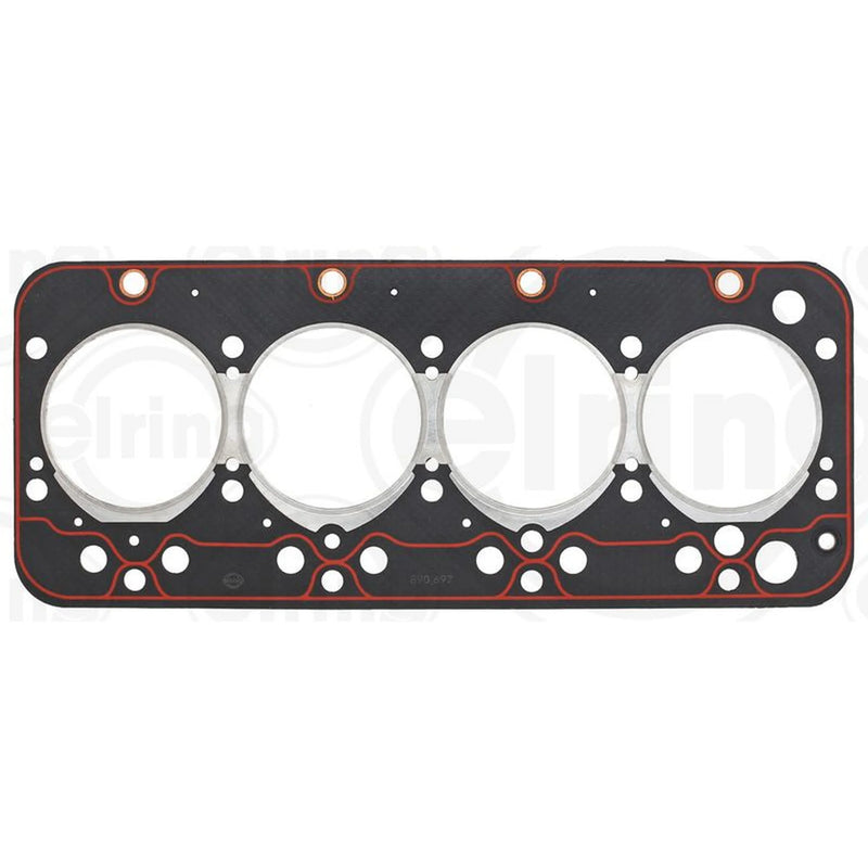 Elring Cylinder Head Gasket 1mm Thick fits Fiat 600 Serie 1971-1986