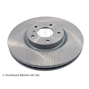 Blue Print 2 x Vented Front Brake Discs ADN143143-x2