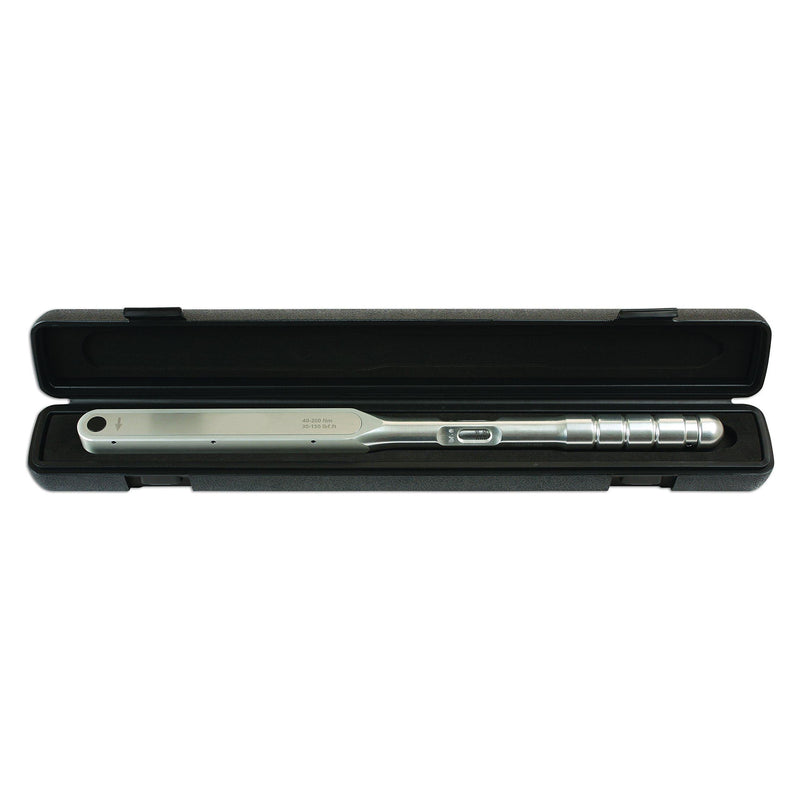 Laser Aluminium Torque Wrench 1/2"D 40 - 200Nm 7154 Laser - Dynamic Drive
