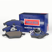 Borg & Beck Front & Rear Brake Discs & Pads fits VW Golf VI 2013-2016 2.0