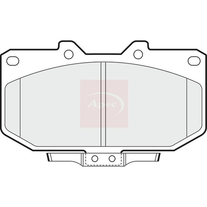 Apec Front & Rear Pads fits Nissan Silvia 1999-2003