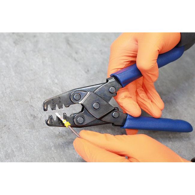 Laser Open Barrel Crimping Pliers 7642 Laser - Dynamic Drive