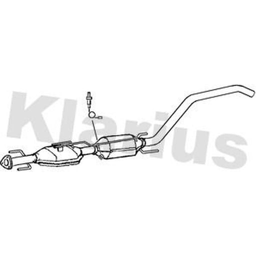 Klarius Diesel Particulate Filter W/Cat T/A Centre fits Opel Astra H 2004-2010