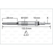 Valeo Diesel Engine Glow Plug 345224