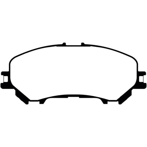 Abtex Front Brake Pad Set fits Nissan Qashqai II 2013-2015 1.2 1.5 1.6 2.0