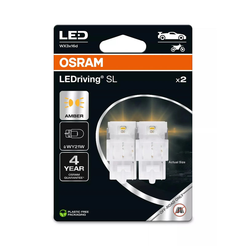Osram LEDriving SL WY21W Replacement Lamp 14W 12V
