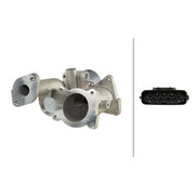 Hella Exhaust Gas Recirculation Valve fits Opel Astra G 2003-2009 1.7