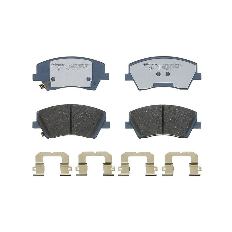 Brembo 4 x Front Brake Pad Set fits Hyundai Ioniq 2016-2022