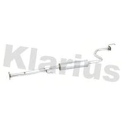 Klarius Box With Centre Pipe Centre fits Honda Civic Aerodeck 1998-2001 1.6