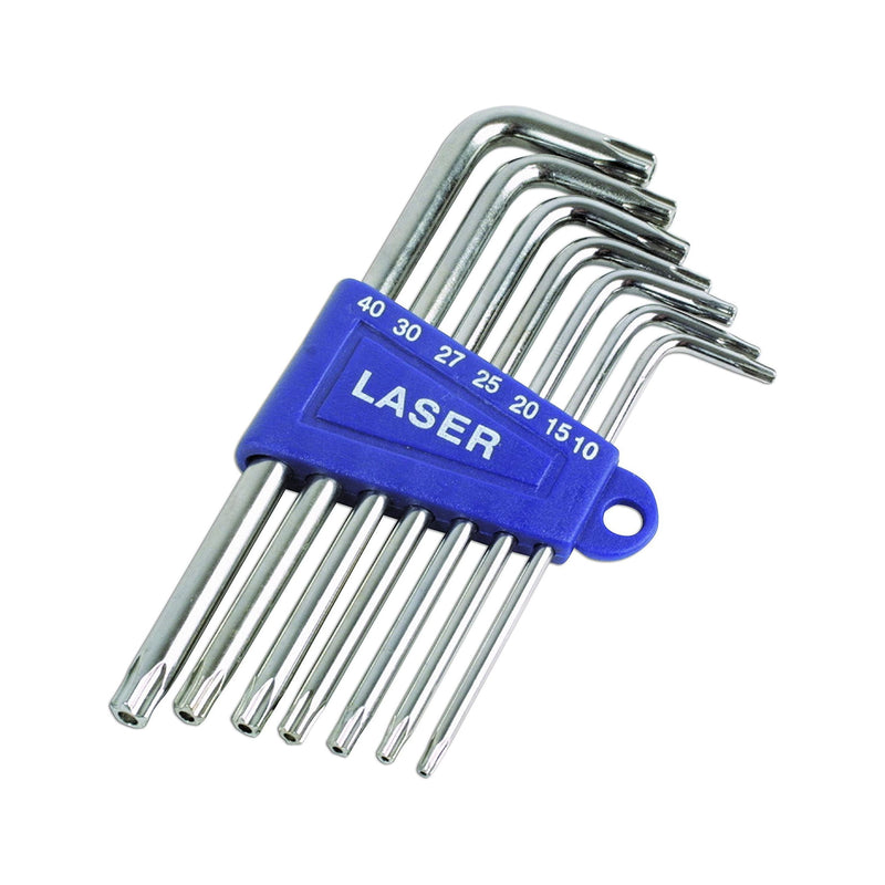 Laser Tamperproof Star Key Set 7pc 3498 Laser - Dynamic Drive