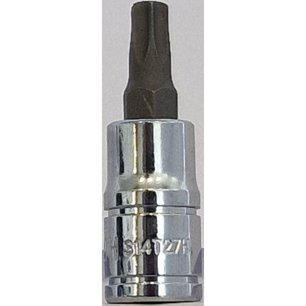 Carlyle Hand Tools Tampe Star Bit - T27H - 1/4In. Drive Socket T27H Carlyle Hand Tools - Dynamic Drive