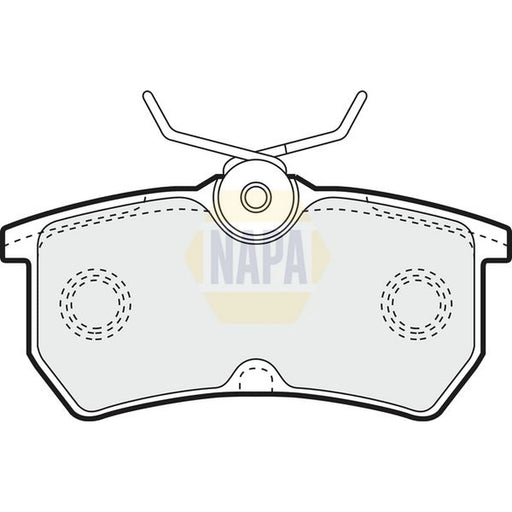 NAPA Rear Brake Pad Set NBP1258