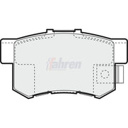 Fahren Rear Brake Pad Set FBP3170