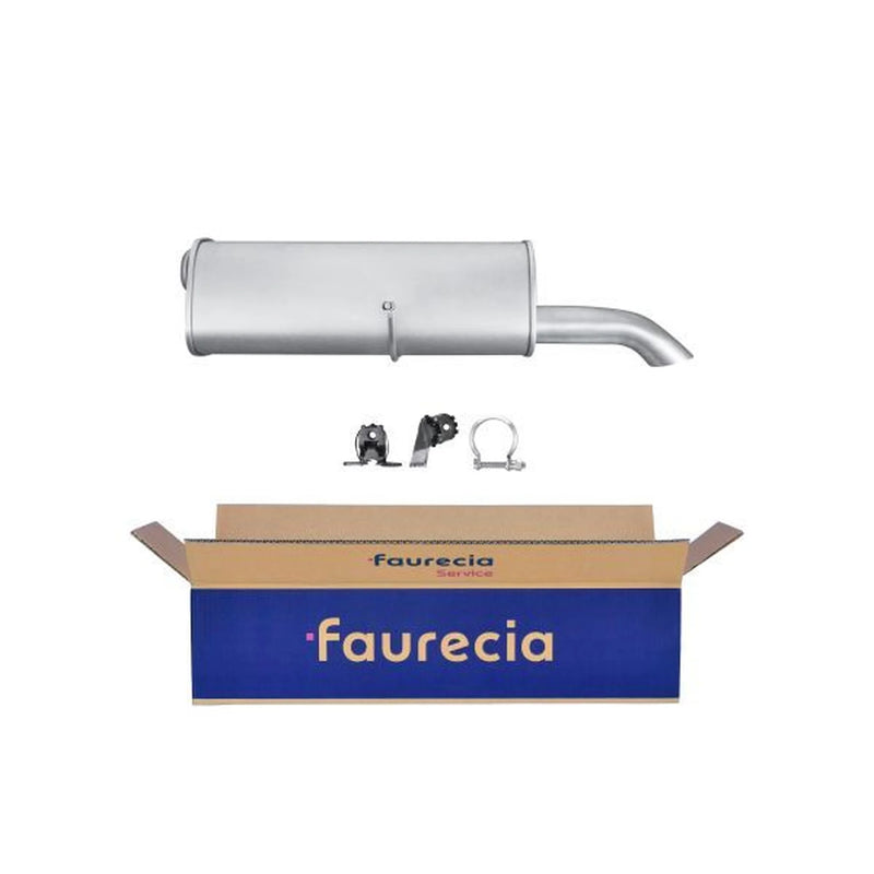 Hella End Silencer Rear fits Peugeot 307 2002-2009 1.6 2.0