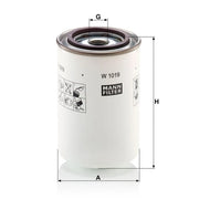MANN-FILTER Hydraulic Oil Filter