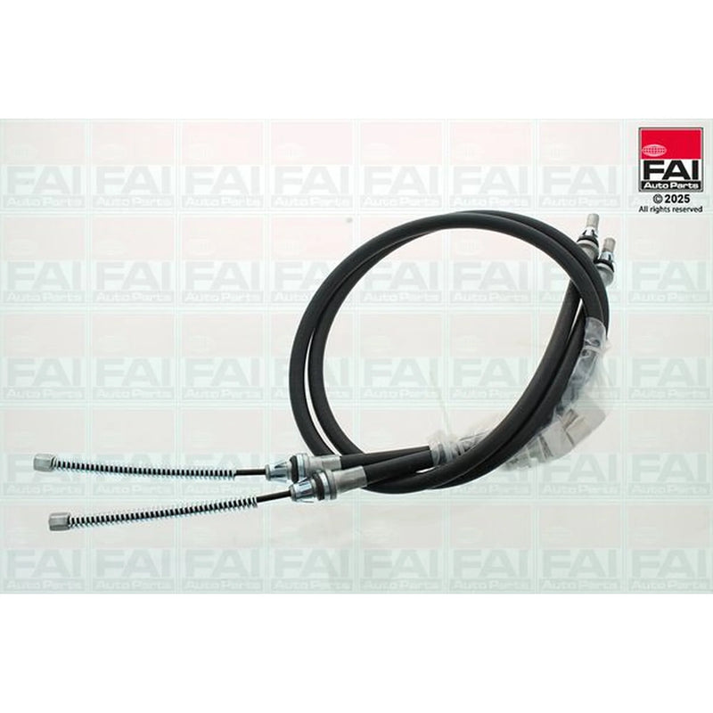 FAI Handbrake Cable Left Rear fits Smart Cabrio 2000-2004