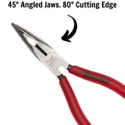 Teng Tools Bent Long Nose Plier 140mm Teng Tools - Dynamic Drive