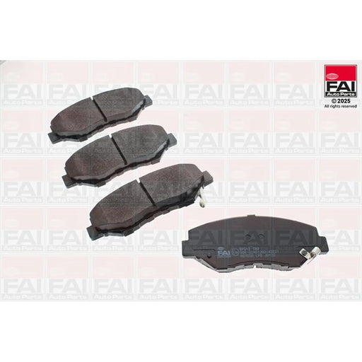 FAI Front & Rear Brake Discs & Pads fits Honda Accord VII 2003-2008 2.0 2.2