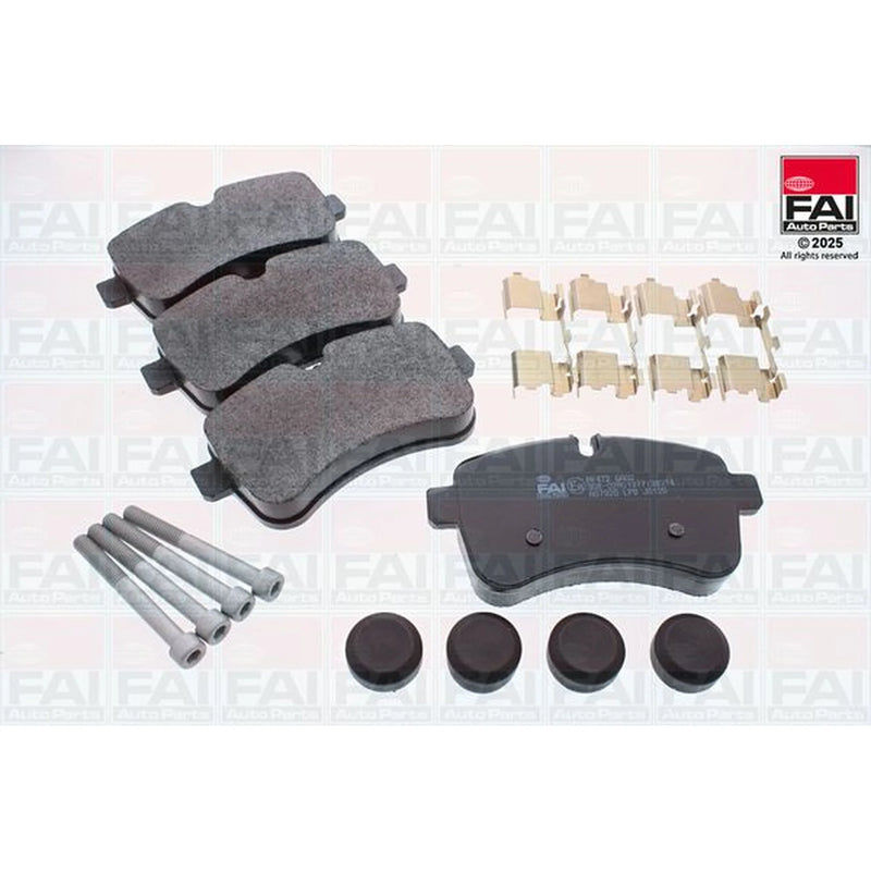 FAI Rear Brake Pad Set fits Iveco Daily IV 2006-2011