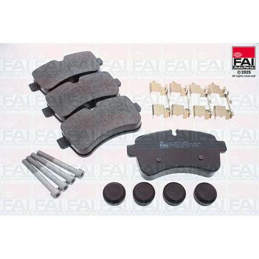 FAI Rear Brake Pad Set fits Iveco Daily IV 2006-2011