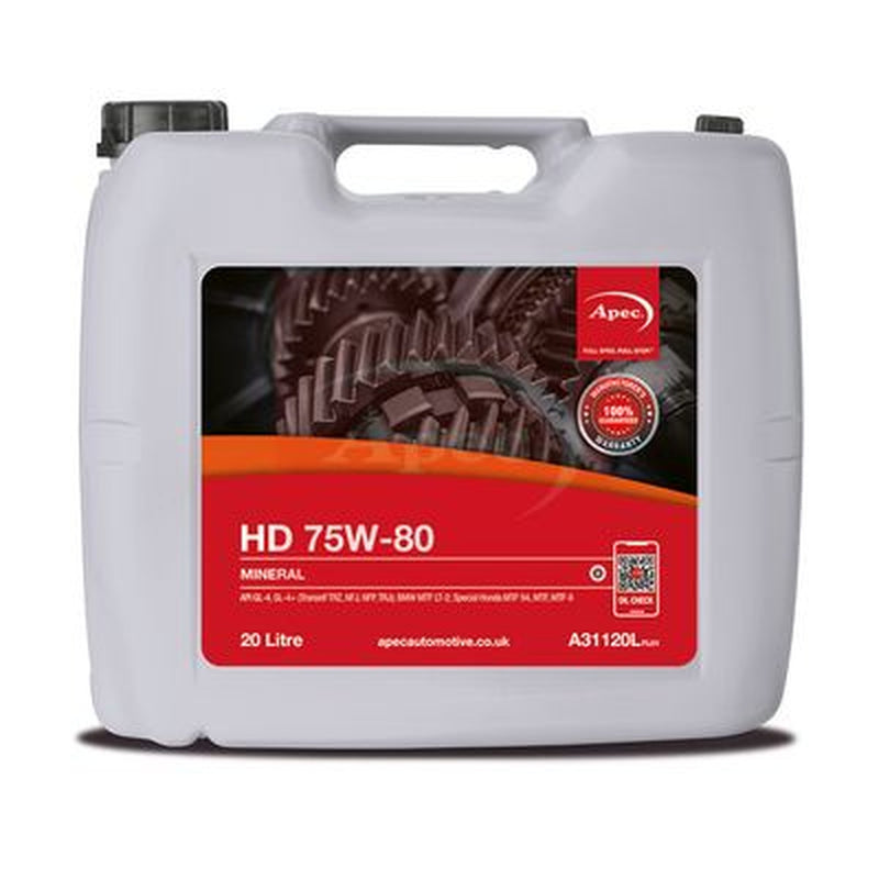 Apec Manual Transmission Oil 20L GL-4+ MTF LT-2 75W-85