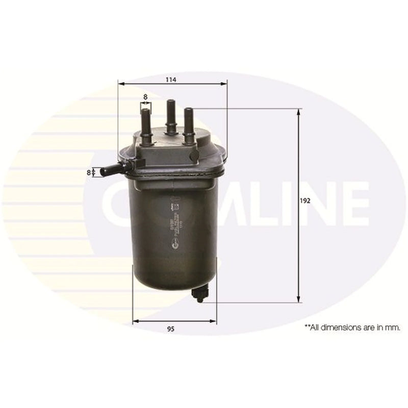 Comline Fuel Filter Element fits Renault Grand Scénic II 2004-2008 1.5