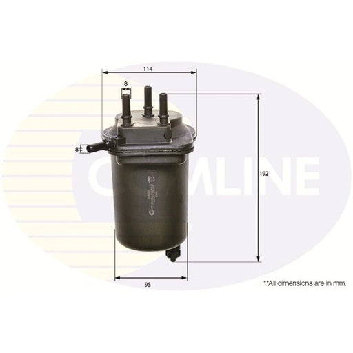 Comline Fuel Filter Element fits Renault Grand Scénic II 2004-2008 1.5