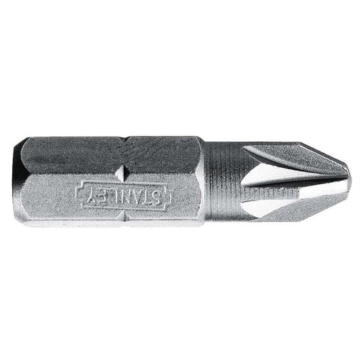 Stanley® Hand Tools Pozidriv Bits PZ2 x 25mm (Box 25) STANLEY® Hand Tools - Dynamic Drive