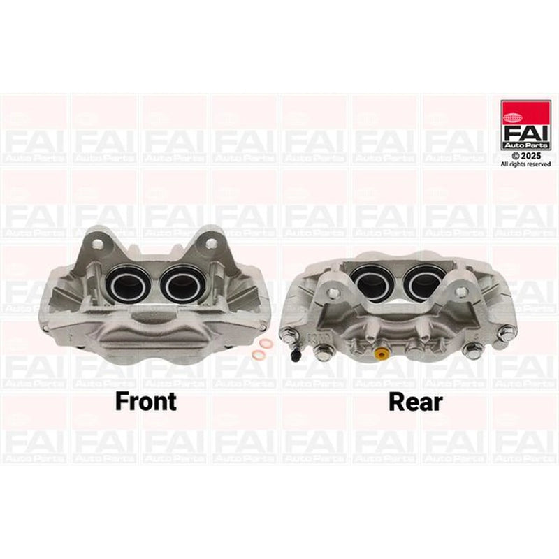 FAI Brake Caliper Assembly Front Left fits Mitsubishi Pajero 2006-2007 3.2 3.8