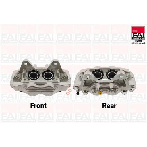 FAI Brake Caliper Assembly Front Left fits Mitsubishi Pajero 2006-2007 3.2 3.8