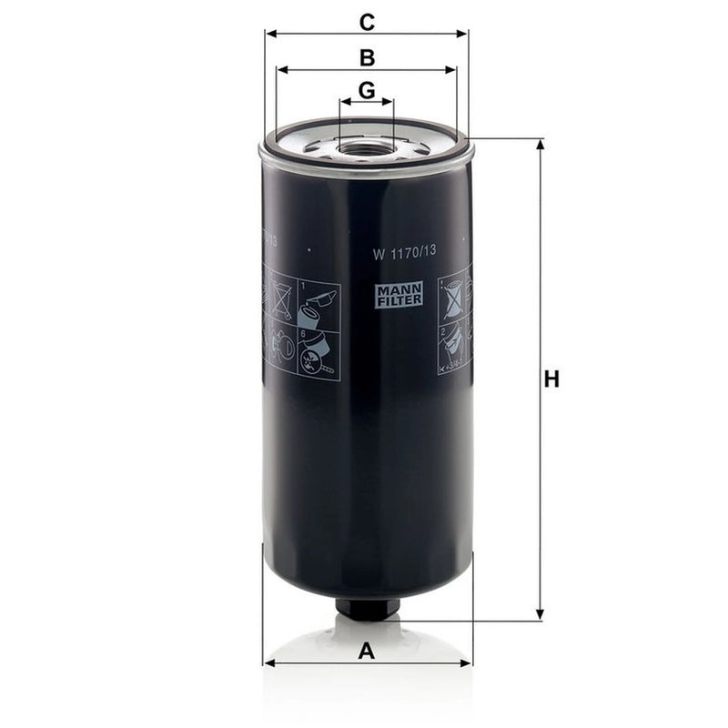 MANN-FILTER Engine Oil Filter