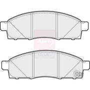 Apec Front Brake Pad Set PD3348