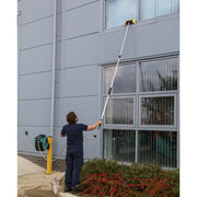 Sealey Five Sided Flo-Thru Brush with 3m Telescopic Handle CC953 Sealey  - Dynamic Drive