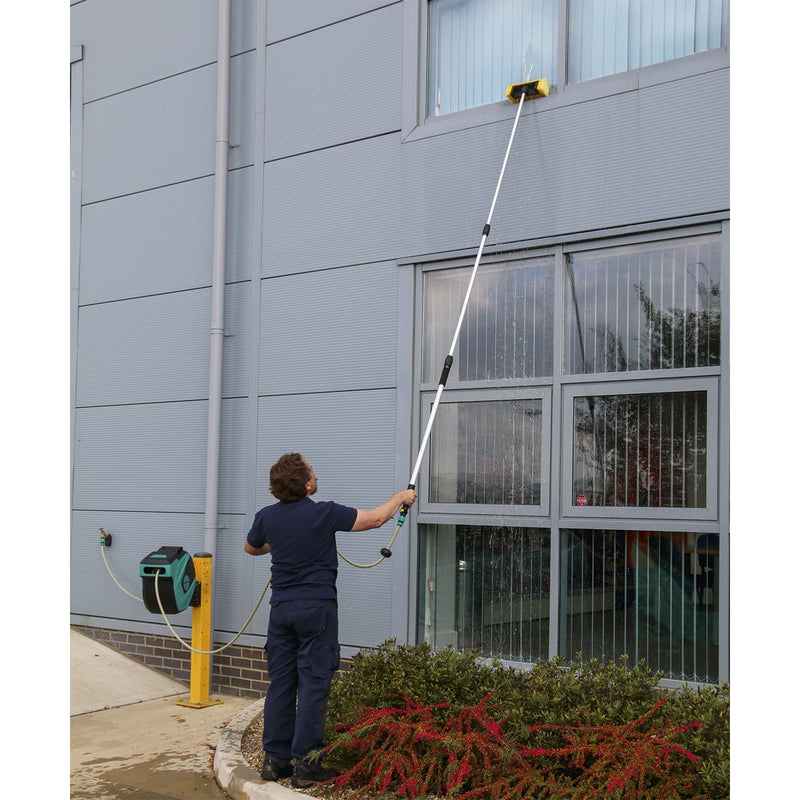Sealey 5-Sided Flo-Thru Brush with 3m Telescopic Handle CC953 Sealey - Dynamic Drive