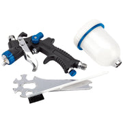 Draper Gravity Feed HVLP Composite Body Air Spray Gun, 100ml 09709 Draper - Dynamic Drive