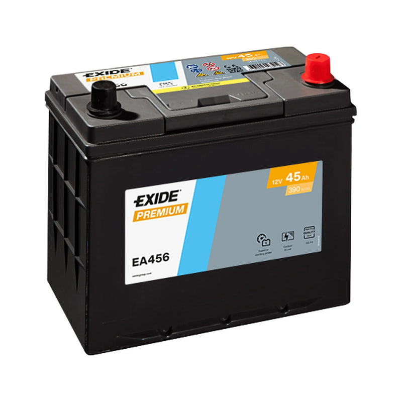 Exide Battery 12V 45Ah 390A EA456