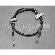 First Line Handbrake Cable Right Rear fits Hyundai Coupe I 1996-2002 1.6 2.0