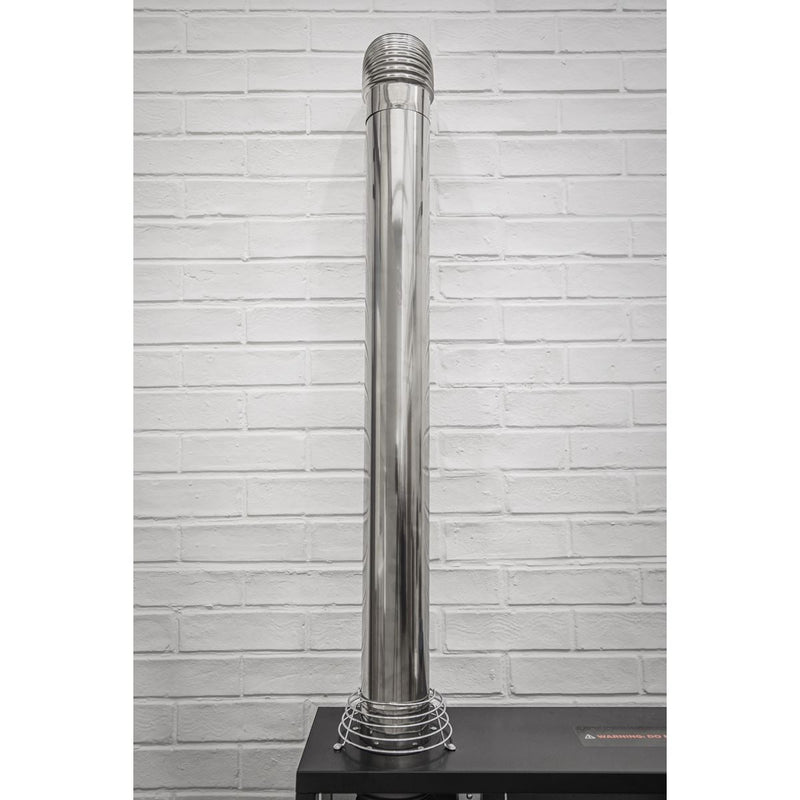 Sealey Stainless Steel Exhaust/Flue 90 Bend for IR13/IR16100mm IREX3 Sealey - Dynamic Drive