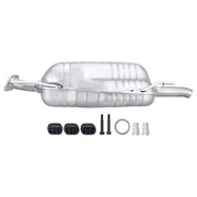 Hella End Silencer Rear fits Opel Astra G 1998-2005 1.4 1.6