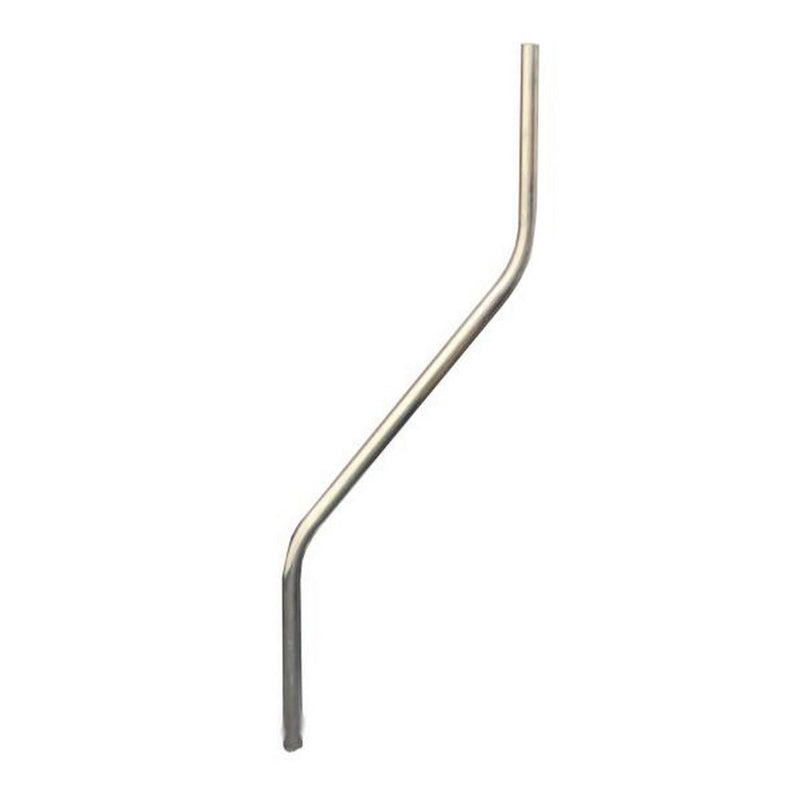 Cranked Aluminium Pole 3ft Nova - Dynamic Drive