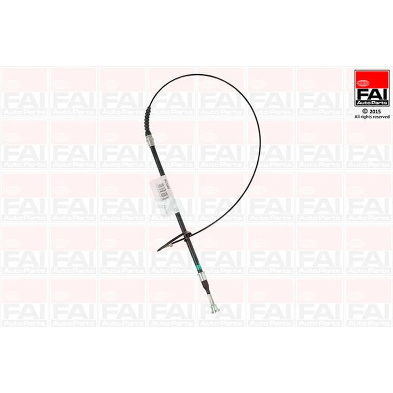 FAI Handbrake Cable Right Rear fits Opel Corsa C 2000-2009 1.4 1.8