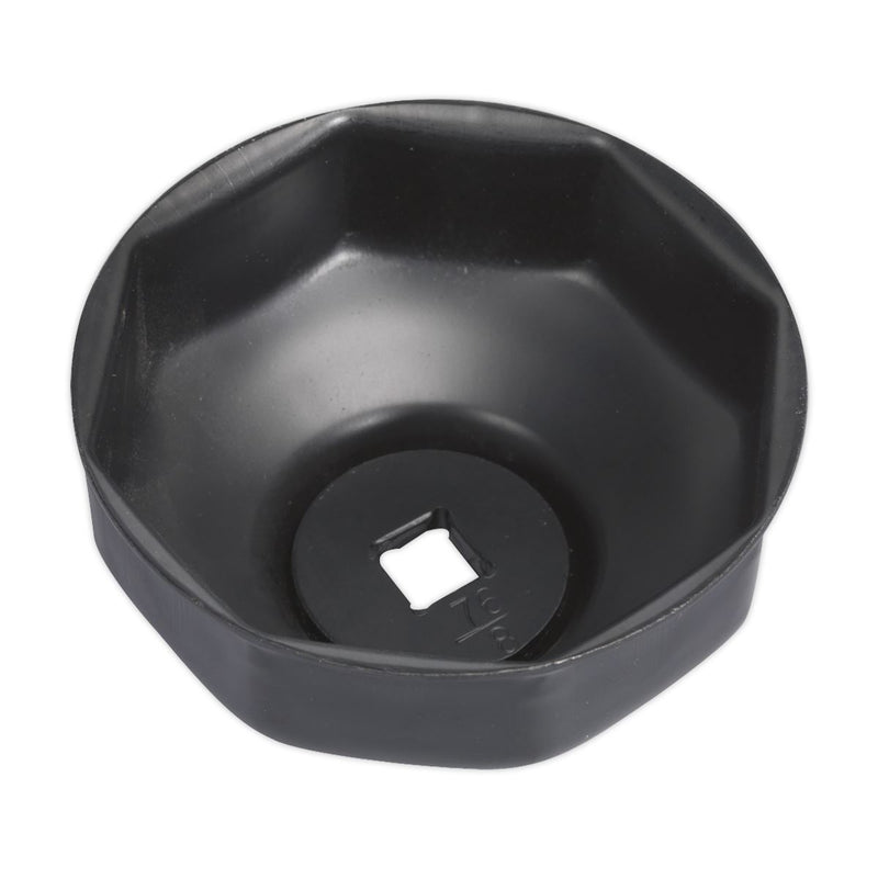 Sealey Oil Filter Cap Wrench76mm x 8 Flutes VS7006.V2-08 Sealey - Dynamic Drive