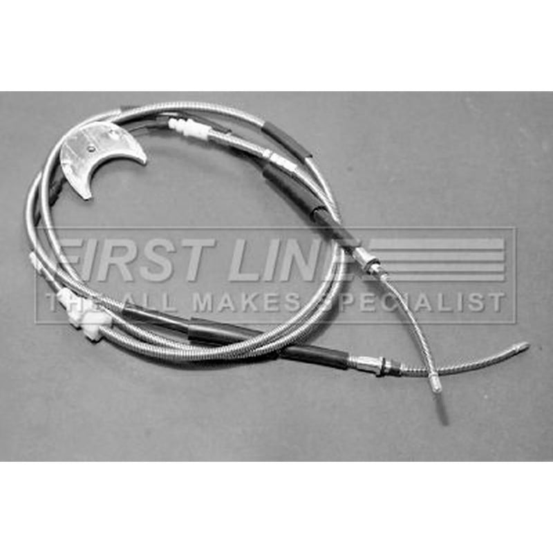 First Line Handbrake Cable Left Rear fits Ford Escort 1985-1990