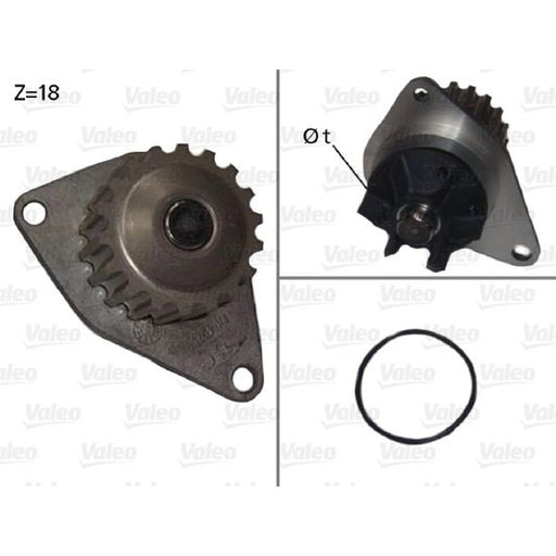 Valeo Engine Cooling Water Pump 506721