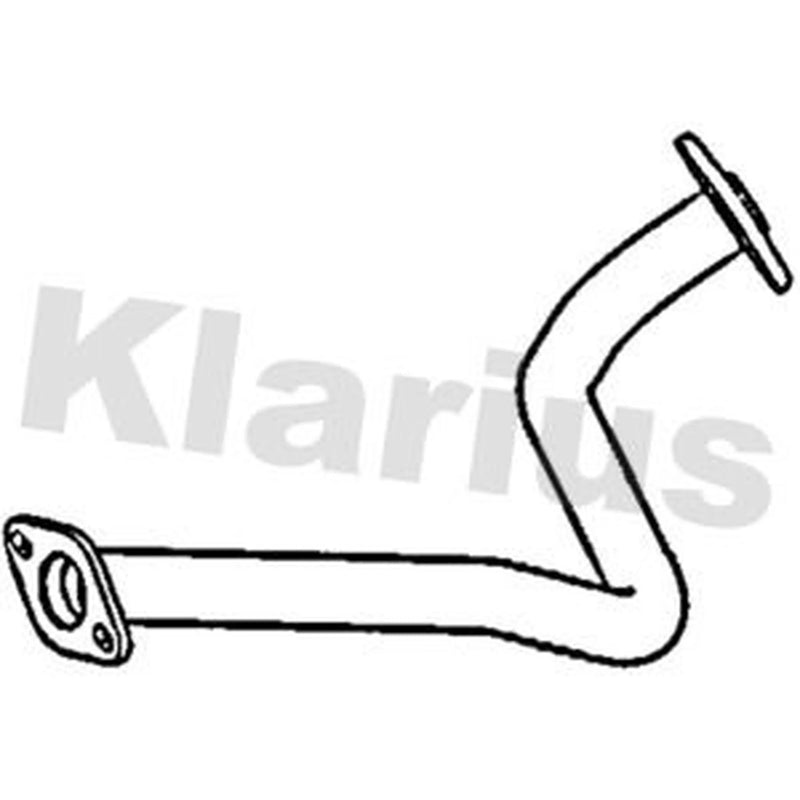 Klarius Exhaust Pipe OD fits Nissan Note 2013-2016 1.5