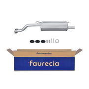 Hella End Silencer Rear fits Honda Concerto 1989-1995 1.4 1.6