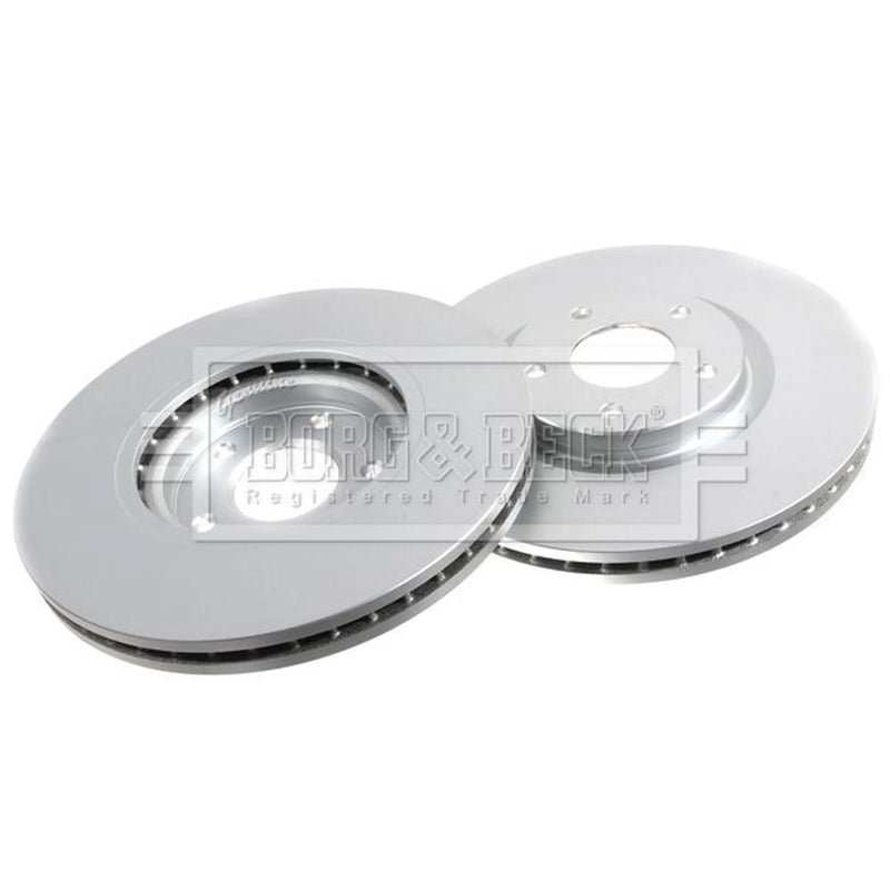 Borg & Beck Front & Rear Brake Discs & Pads fits Renault Koleos I 2008-2013