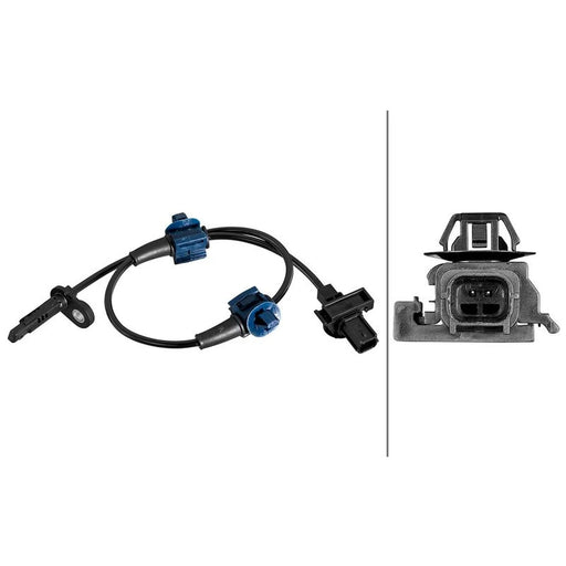 Hella ABS Wheel Speed Sensor Rear fits Honda Cr-V IV 2012-2018 1.6 2.0 2.2 2.4
