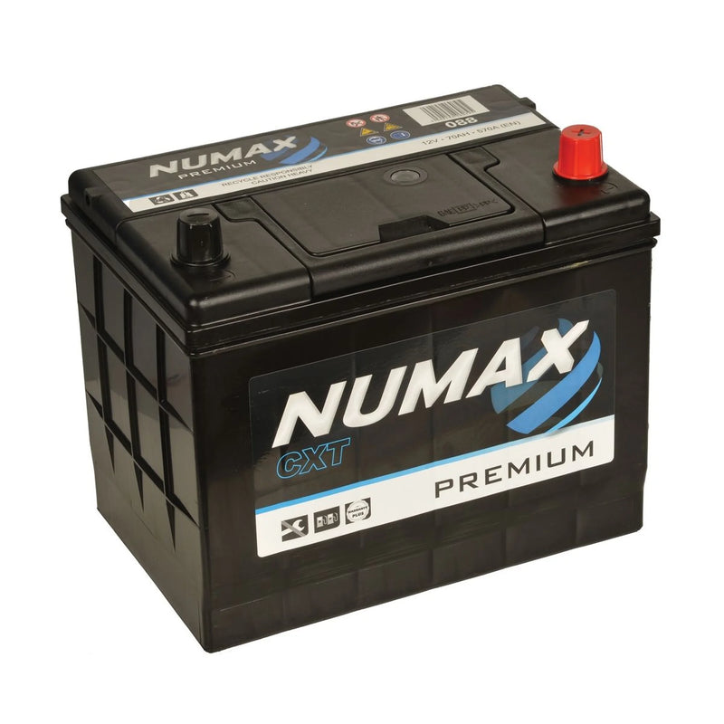 Numax Car Battery 12V 68Ah 550A Starter